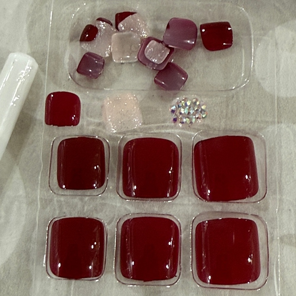 Any 3 pk 24 pcs Toe nails
